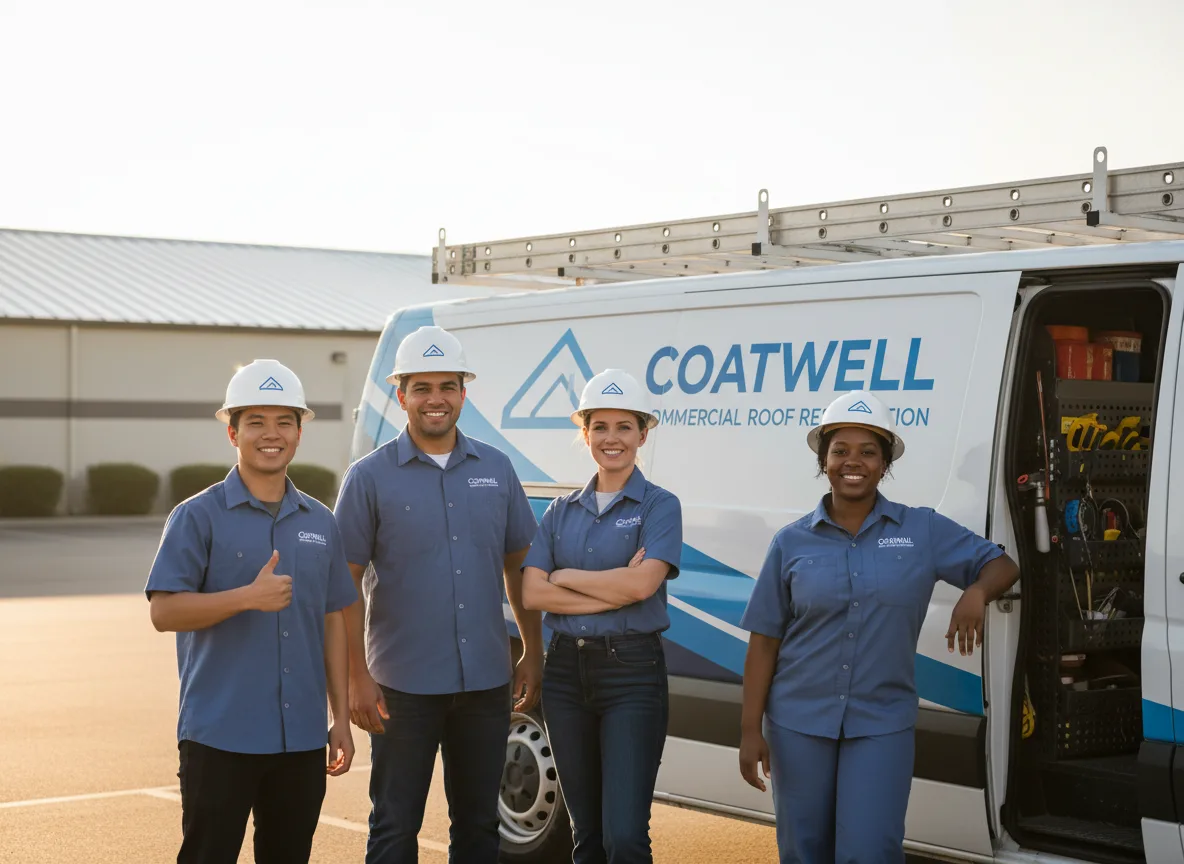 Commercial roof coating company in Ludlow, IL